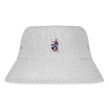 Astronaut Astro Astronauts Space Cosmos - Stanley/Stella Recycled Bucket Hat - heather grey - Front