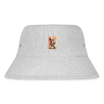 Astronaut Astro Astronauts Space Cosmos - Stanley/Stella Recycled Bucket Hat - heather grey - Front