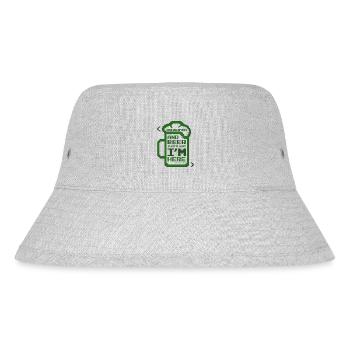Programming And Beer That's Why I'm Here Coder - Stanley/Stella recycelter Bucket Hat - Grau meliert - Vorne