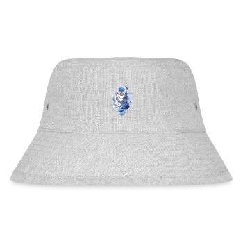 Weißer Tiger Tiger Raubkatze Baby Tiger Katze - Stanley/Stella recycelter Bucket Hat - Grau meliert - Vorne
