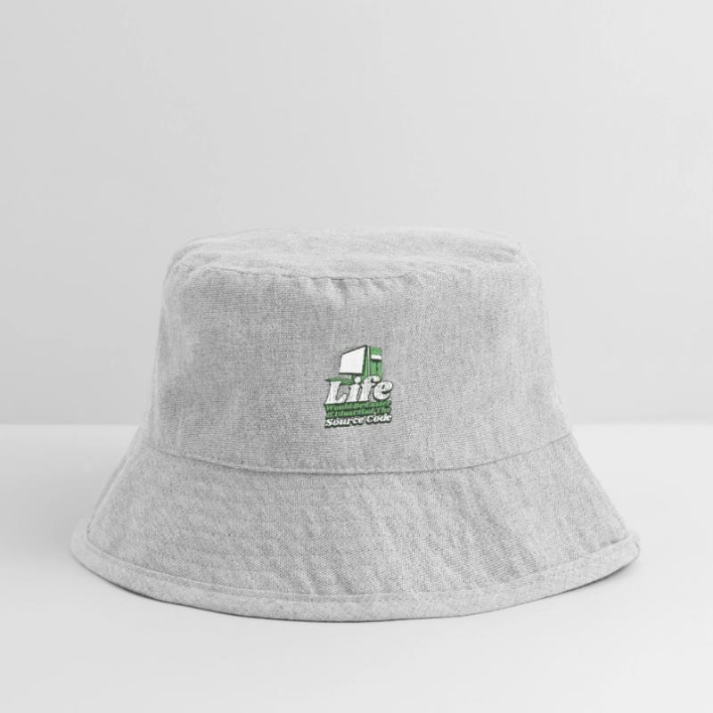 Life Would Be Easier Developer Coder Programmierer Stanley/Stella recycelter Bucket Hat
