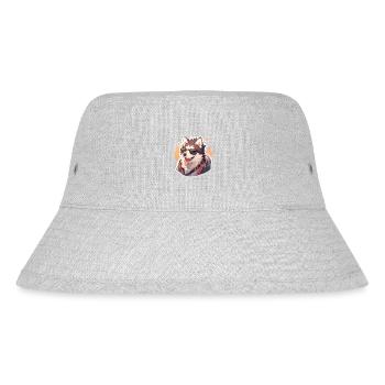 Dogs Pet Dog Owner Dog Lover Animal - Stanley/Stella Recycled Bucket Hat - heather grey - Front