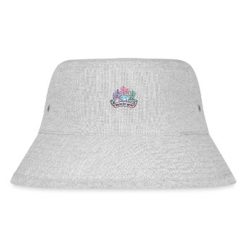 Mystisches Halloween-Design mit magischen Pflanzen - Stanley/Stella recycelter Bucket Hat - Grau meliert - Vorne