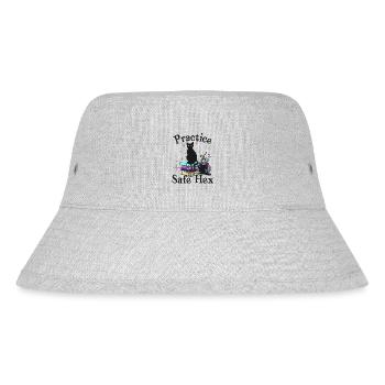 Mystical Witch Magic Halloween Funny Saying - Stanley/Stella Recycled Bucket Hat - heather grey - Front