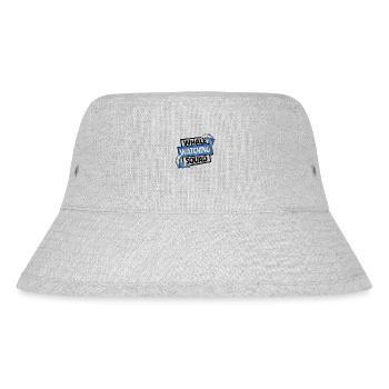 Walbeobachtungsgruppe Blauer Beluga Cetacea Wal - Stanley/Stella recycelter Bucket Hat - Grau meliert - Vorne