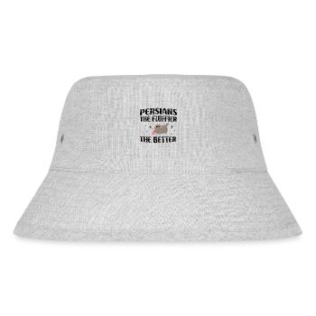 Persian Cat Cat Lover Cat Owner Persian Longhair C - Stanley/Stella Recycled Bucket Hat - heather grey - Front