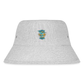 Until Someone Get's Sea Sick Cetacea Cachalot - Stanley/Stella Recycled Bucket Hat - heather grey - Front