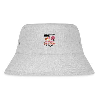 Hund Hühner Farmer Hühner Hunde Liebhaber - Stanley/Stella recycelter Bucket Hat - Grau meliert - Vorne