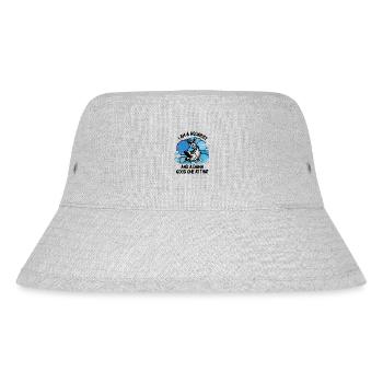 Aquarium Aquarianer Fische Zierfische Aquaristik - Stanley/Stella recycelter Bucket Hat - Grau meliert - Vorne