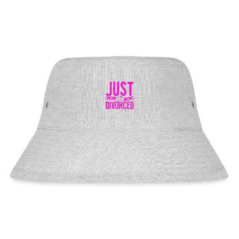 Happy Divorce Party Just Divorced - Stanley/Stella recycelter Bucket Hat - Grau meliert - Vorne