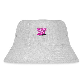 Happy Divorce Party Divorce 2023 - Stanley/Stella recycelter Bucket Hat - Grau meliert - Vorne