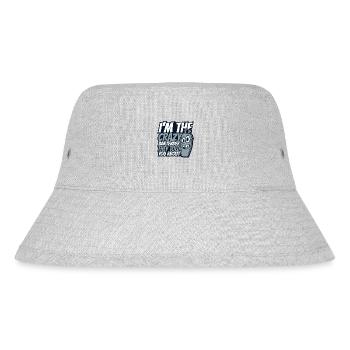 I'm The Crazy Bartender Bartender Mixologist - Stanley/Stella Recycled Bucket Hat - heather grey - Front