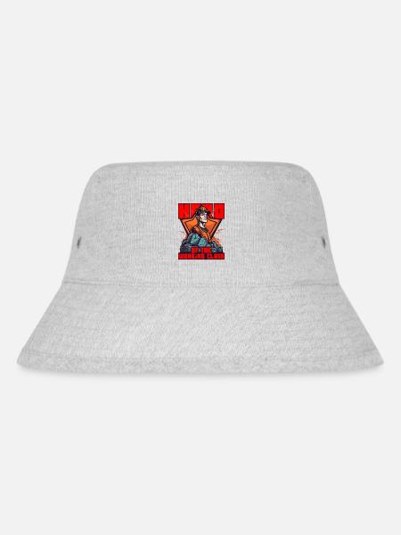 Arbeit und Ehre, der Held der Arbeiterklasse - Stanley/Stella recycelter Bucket Hat - Grau meliert
