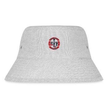 Kiss Me I'm A Bartender Barmann Bartender Bardame - Stanley/Stella recycelter Bucket Hat - Grau meliert - Vorne