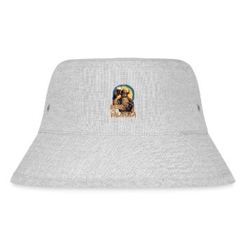 Beer And Valhalla Wikinger - Stanley/Stella recycelter Bucket Hat - Grau meliert - Vorne