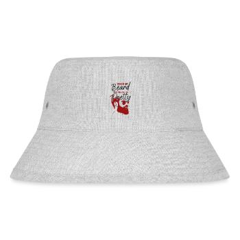 Beard Lover Bearded Man Ginger - Stanley/Stella recycelter Bucket Hat - Grau meliert - Vorne