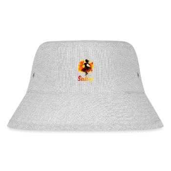 Salsa Tanz Kubanischer Tanz Kuba Urlaub - Stanley/Stella recycelter Bucket Hat - Grau meliert - Vorne