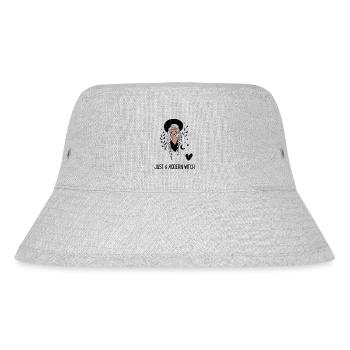 Modern Witch Hexe Spiritualität magisch - Stanley/Stella recycelter Bucket Hat - Grau meliert - Vorne
