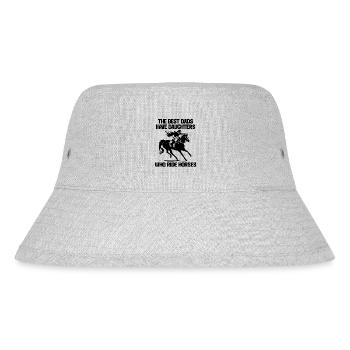 Horse Owner Rider Riding Horse Father - Stanley/Stella Recycled Bucket Hat - heather grey - Front