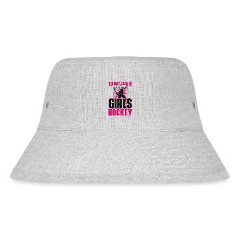 Field Hockey Coach You Don't Scare - Stanley/Stella recycelter Bucket Hat - Grau meliert - Vorne
