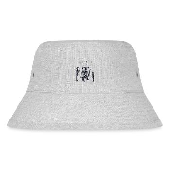 Carpenter Chinese Hanzi Carpenter Wood Mechanic - Stanley/Stella Recycled Bucket Hat - heather grey - Front