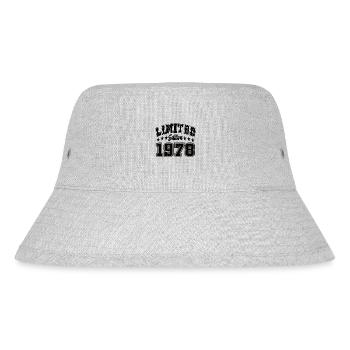 Limited Edition 1978 - Stanley/Stella Recycled Bucket Hat - heather grey - Front