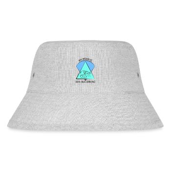 Bus Busfahrer Schulbus Autobus Busfahrerin - Stanley/Stella recycelter Bucket Hat - Grau meliert - Vorne