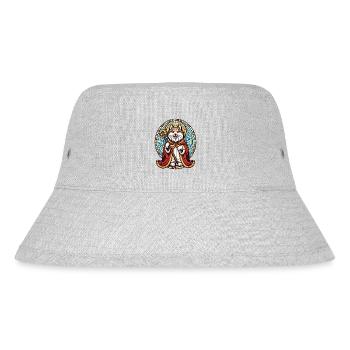 Saint Paw - Stanley/Stella Recycled Bucket Hat - heather grey - Front