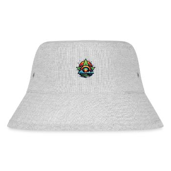 Nature is the star - Stanley/Stella Recycled Bucket Hat - heather grey - Front