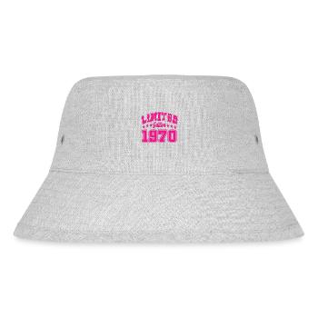 Limited Edition 1970 - Stanley/Stella recycelter Bucket Hat - Grau meliert - Vorne