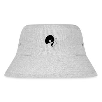 Ziege - (6) - Stanley/Stella recycelter Bucket Hat - Grau meliert - Vorne