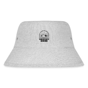 Fishing Cousin Fisherman Cousins Funny Fish Perfec - Stanley/Stella Recycled Bucket Hat - heather grey - Front
