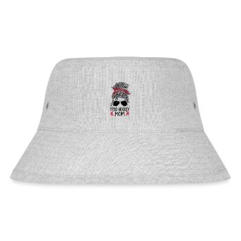Field Hockey Mom Sunglasses Field - Stanley/Stella recycelter Bucket Hat - Grau meliert - Vorne