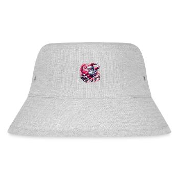 Merry Christmas Christmas Santa Claus - Stanley/Stella Recycled Bucket Hat - heather grey - Front