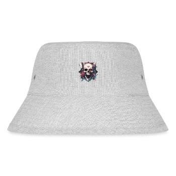 Poker Poker Player Casino Card Game - Stanley/Stella Recycled Bucket Hat - heather grey - Front