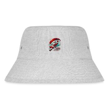 Merry Christmas Christmas Santa Claus - Stanley/Stella Recycled Bucket Hat - heather grey - Front