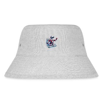 Merry Christmas Christmas Santa Claus - Stanley/Stella Recycled Bucket Hat - heather grey - Front