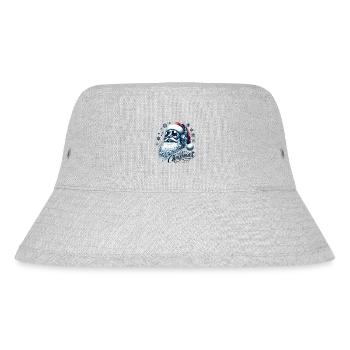 Merry Christmas Christmas Santa Claus - Stanley/Stella Recycled Bucket Hat - heather grey - Front