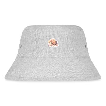 Turtle Baby Turtle Armored Lizard Lizard - Stanley/Stella Recycled Bucket Hat - heather grey - Front