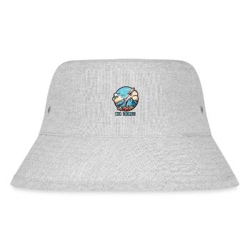 Tschüss Ihr Verlierer! Start der Rakete - Stanley/Stella recycelter Bucket Hat - Grau meliert - Vorne