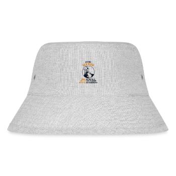 Schmied König Meister Wächter Blacksmith Forging - Stanley/Stella recycelter Bucket Hat - Grau meliert - Vorne
