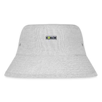 Coach Lover Player Professional Trainer Tennis - Stanley/Stella recycelter Bucket Hat - Grau meliert - Vorne