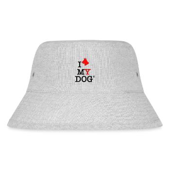 I Love my Dog - Bob recyclé Stanley/Stella - gris chiné - Devant