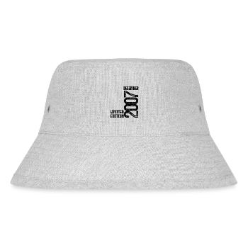 Birthday Gift December 2007. December 2007. - Stanley/Stella Recycled Bucket Hat - heather grey - Front