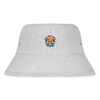 Biele Biele Biele Ruf sie mal - vintage retro - Stanley/Stella recycelter Bucket Hat - Grau meliert - Vorne