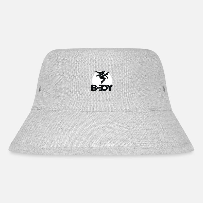 Breakdance Breakdancer Breakdance Kinder - Stanley/Stella recycelter Bucket Hat - Grau meliert