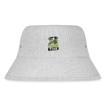 It's Padel Time Paddle Tennis Paddleball - Stanley/Stella Recycled Bucket Hat - heather grey - Front