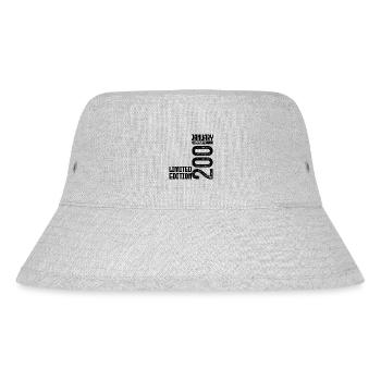 January 2001 Birthday Gift. January 2001. - Stanley/Stella Recycled Bucket Hat - heather grey - Front