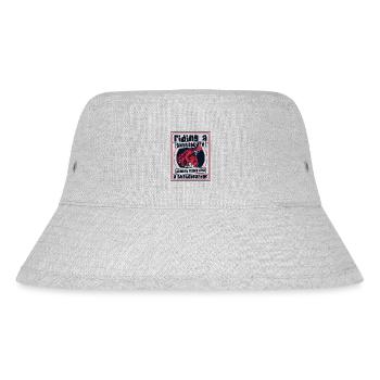 Riding Skateboard Doesn't Make Skateboarder - Stanley/Stella recycelter Bucket Hat - Grau meliert - Vorne