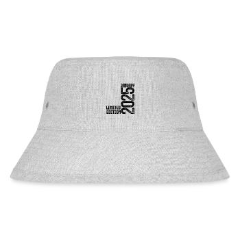 Birthday gift January 2025. January 2025. - Stanley/Stella Recycled Bucket Hat - heather grey - Front